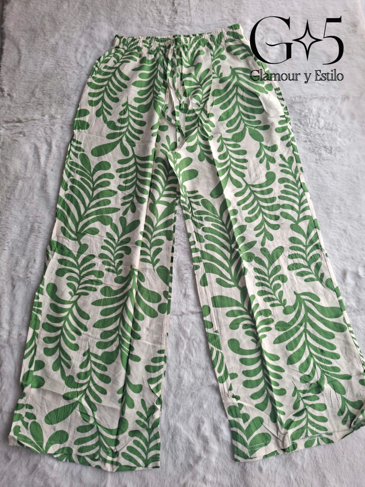 Pantalon Palazzo estampado para Mujer