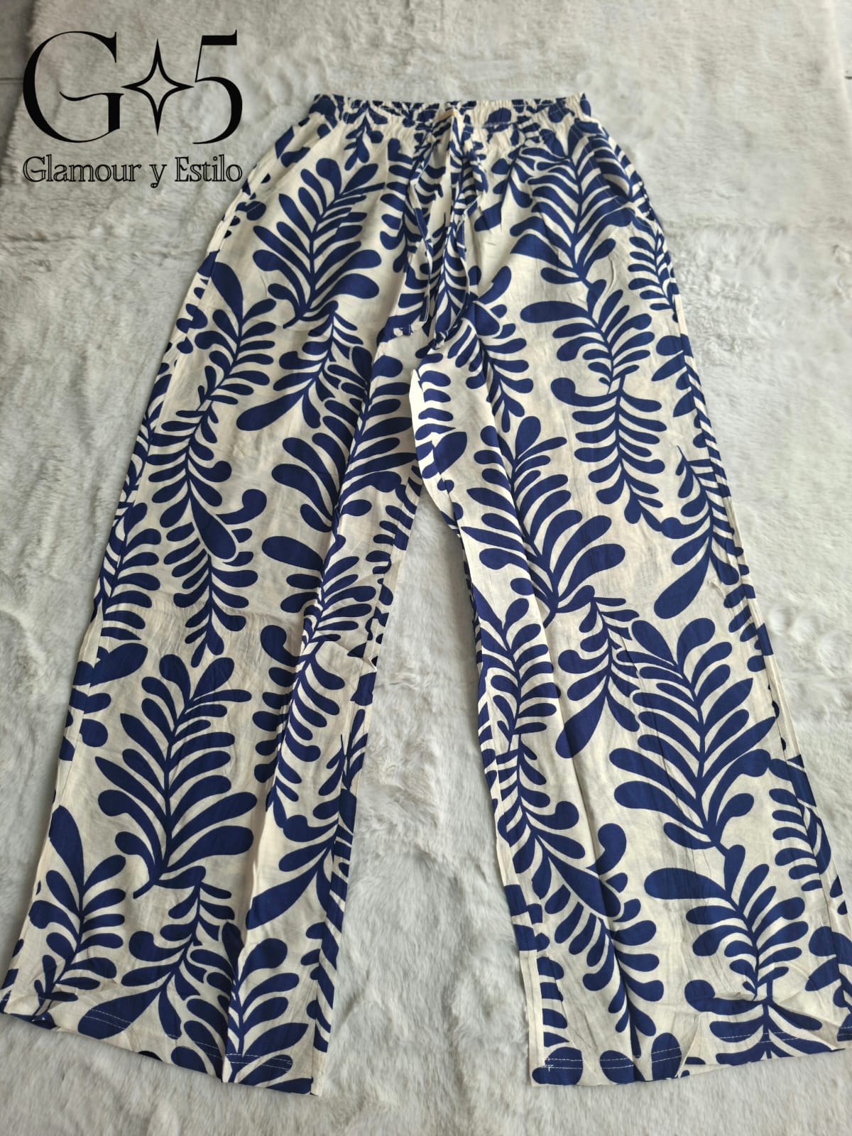 Pantalon Palazzo estampado para Mujer